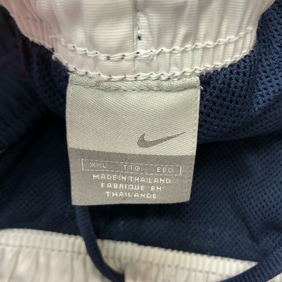 Vintage Nike Men Drawstring Pull On Mesh Lined Track Pants Size XXL Blue M163 -5 - Picture 10 of 16